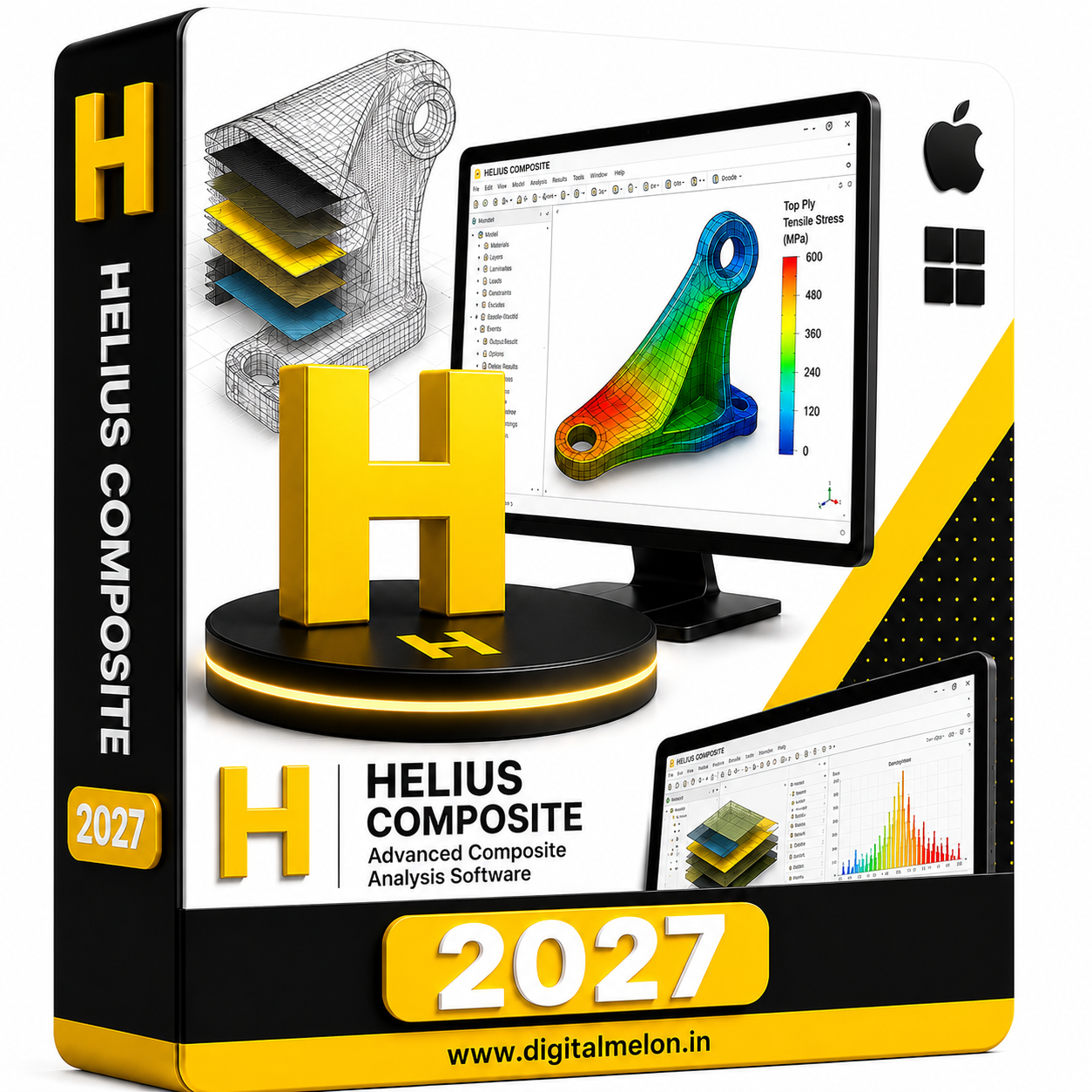 Helius Composite 2027 | Genuine Lifetime | Windows & Mac | Own Email Activation